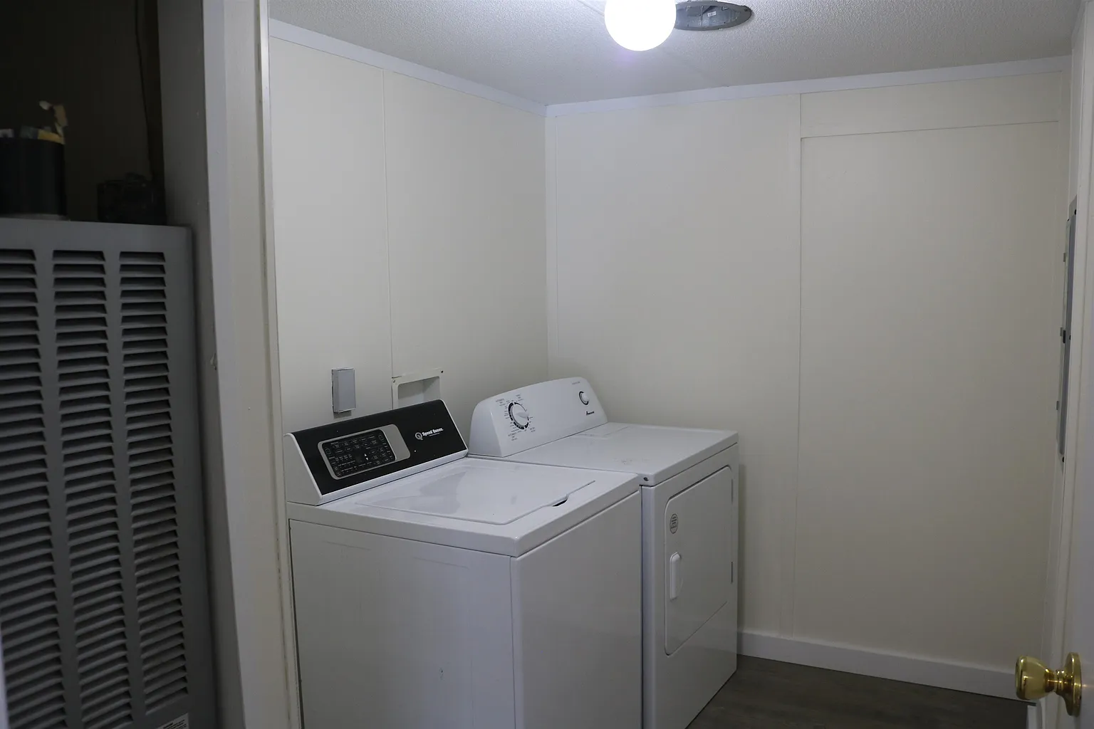 Laundry area with washer and dryer
