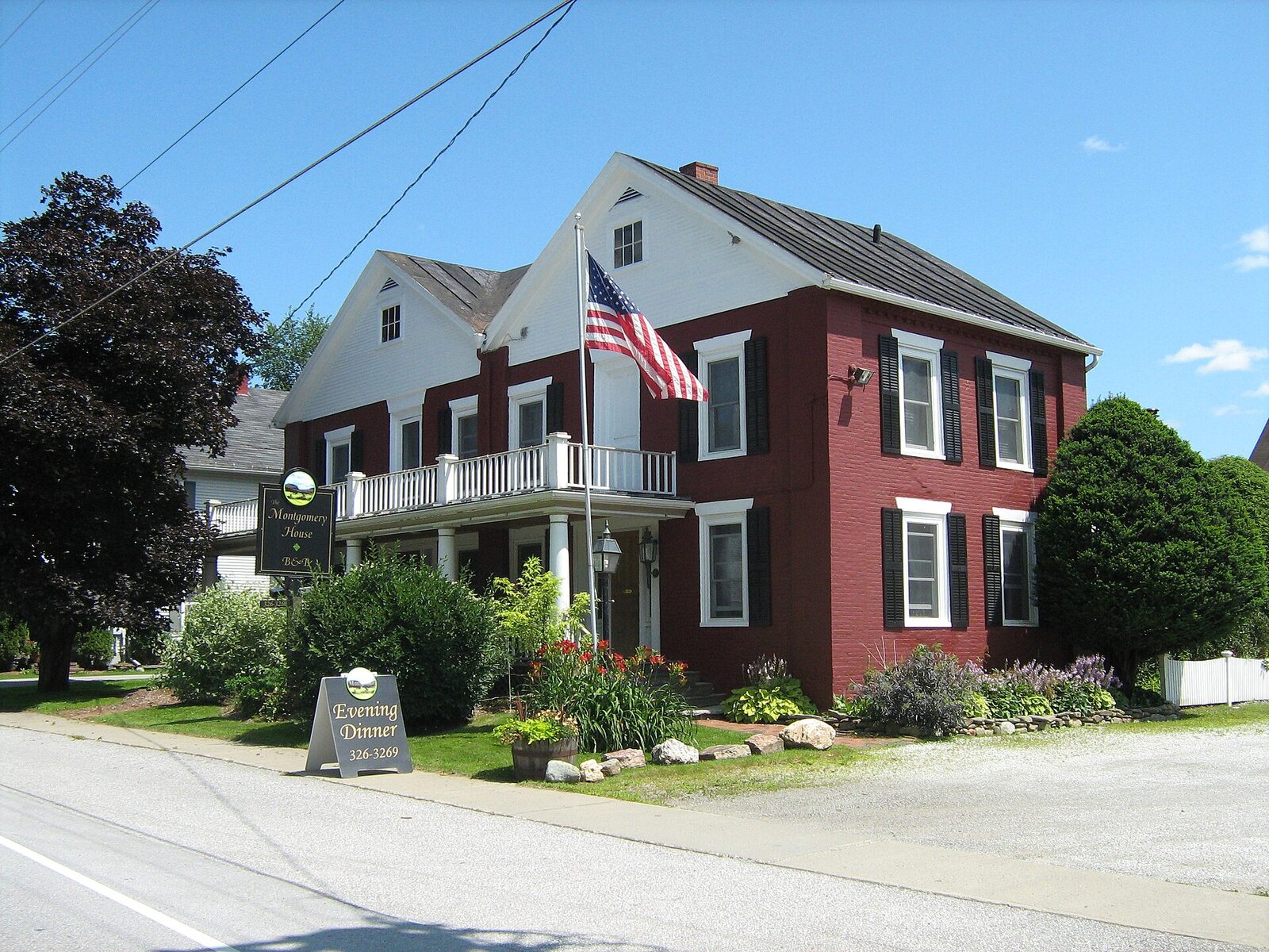 Historic house in Montgomery, Vermont
