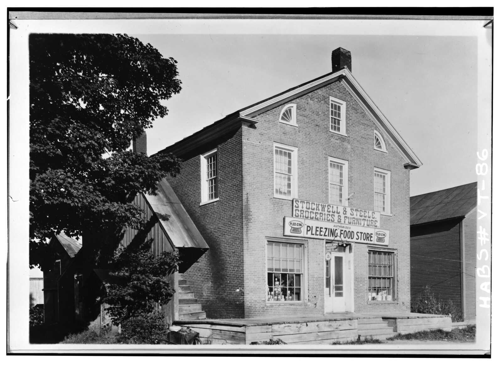 Historic store on Highgate Falls Common, Vermont