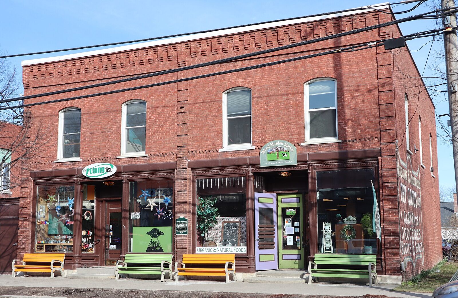 The Aseltine Block in Enosburg Falls, Vermont